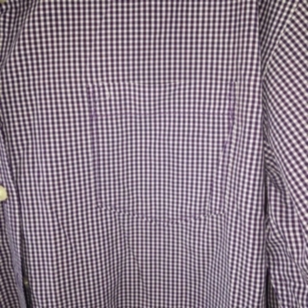 American Eagle Purple Boyfriend Fit Button Down - Picture 2 of 4